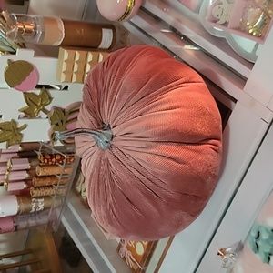 Mauve Plush Pumpkin